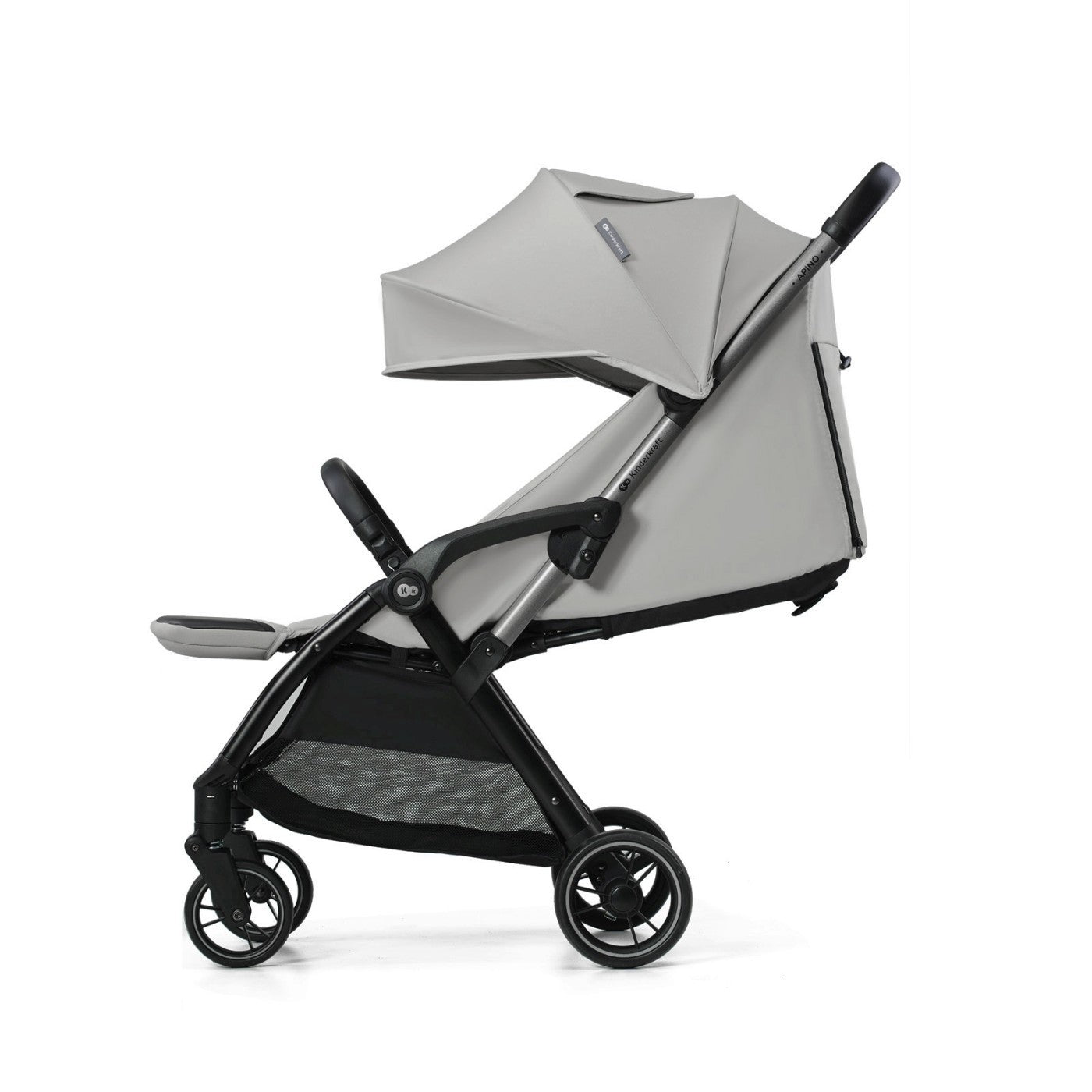 Carucior sport Kinderkraft apino, 0 - 22 kg, dove grey - Publisol.ro