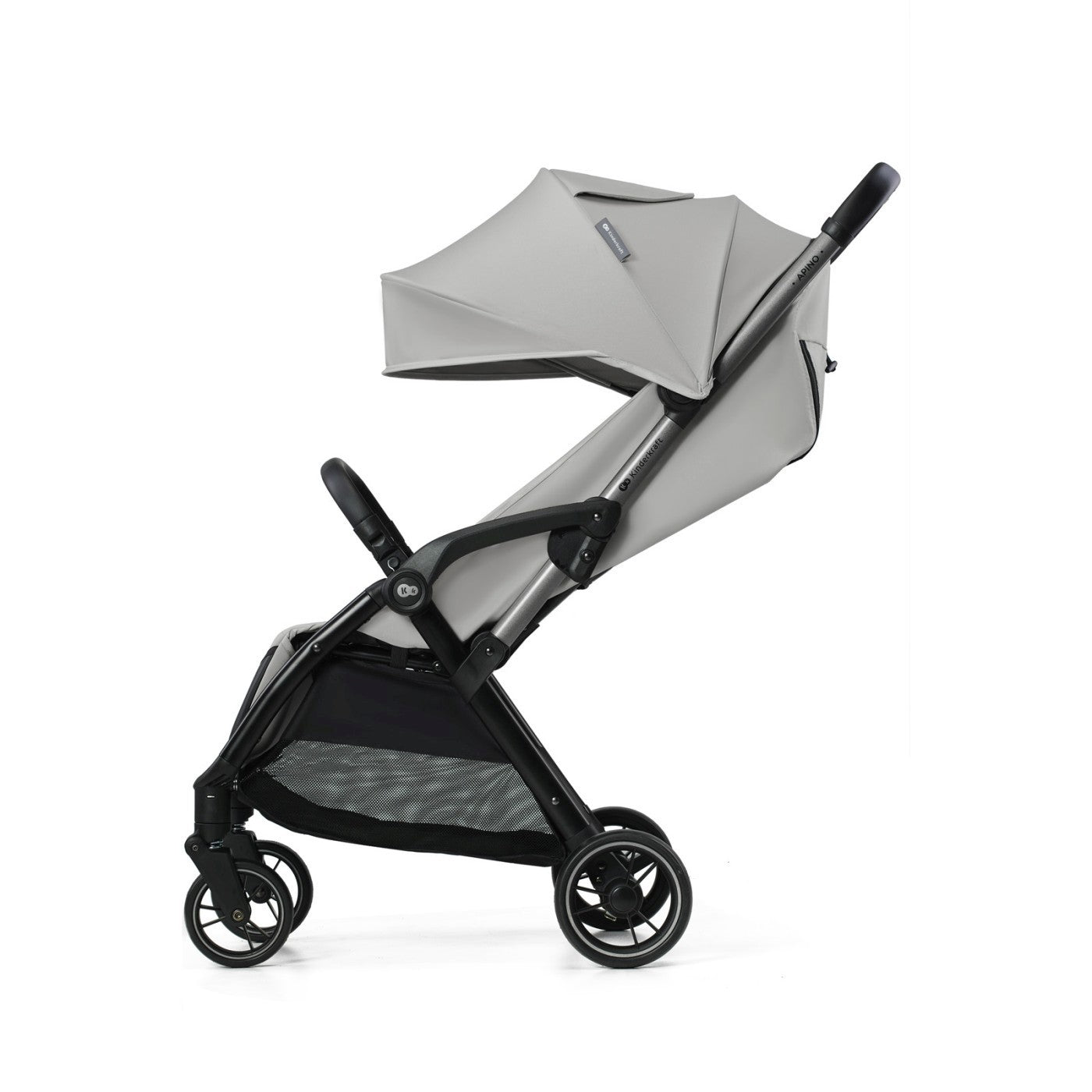 Carucior sport Kinderkraft apino, 0 - 22 kg, dove grey - Publisol.ro