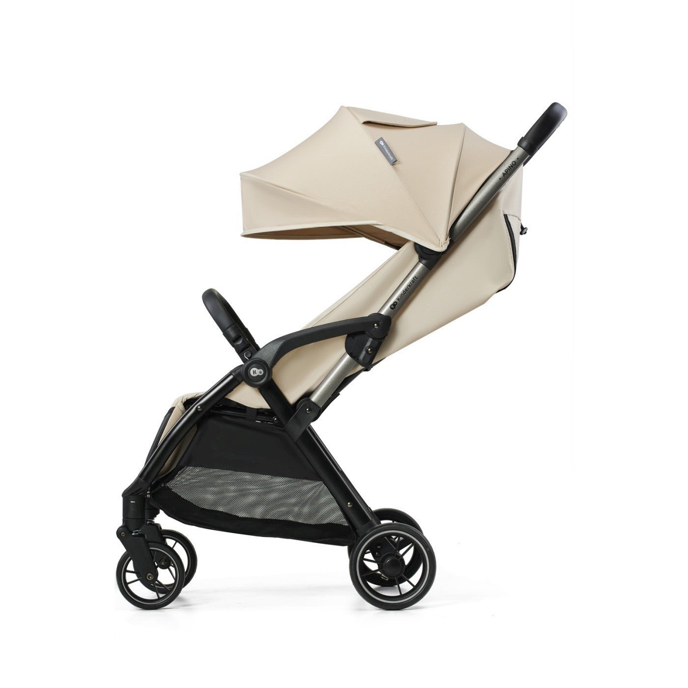 Carucior sport Kinderkraft apino, 0 - 22 kg, dune beige - Publisol.ro