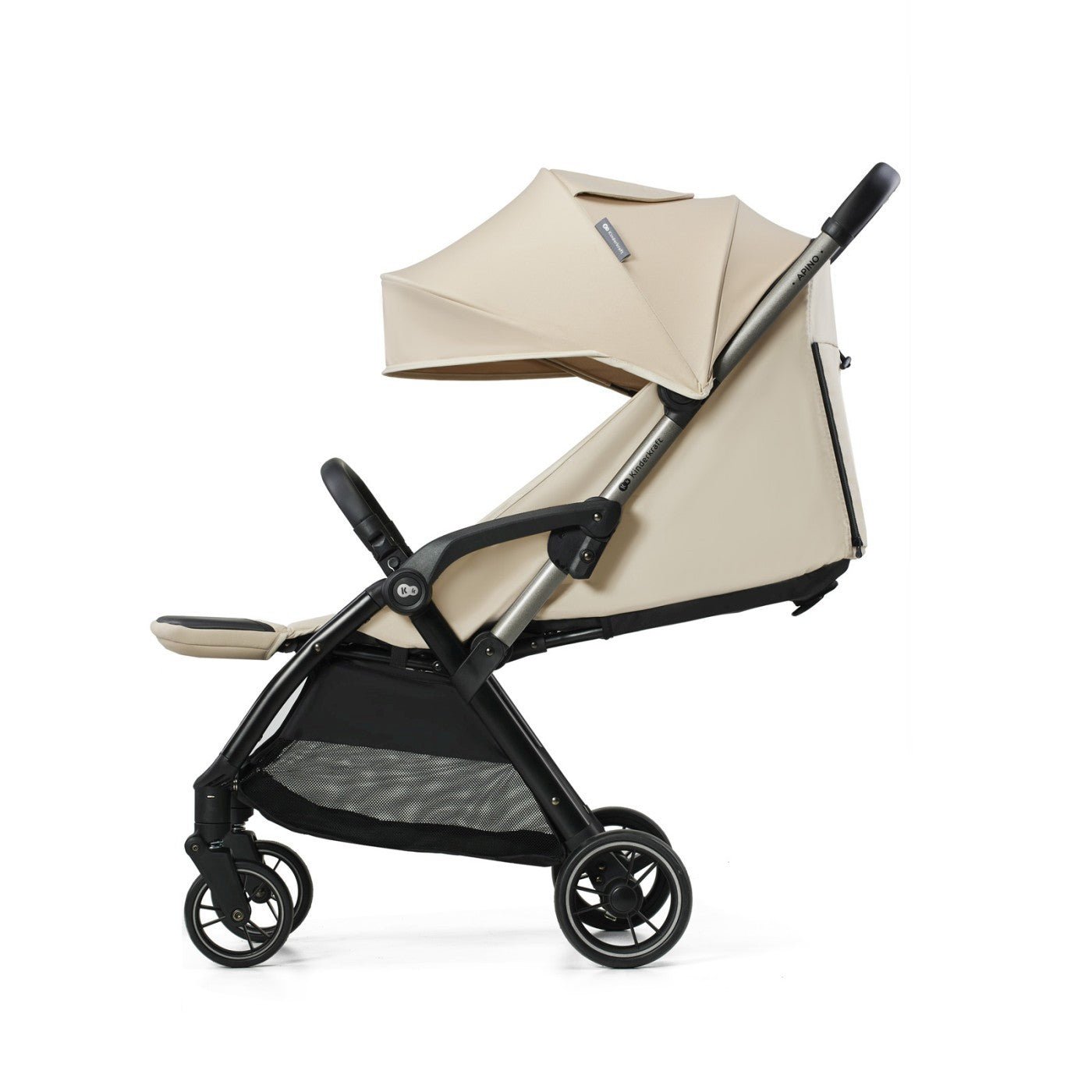 Carucior sport Kinderkraft apino, 0 - 22 kg, dune beige - Publisol.ro