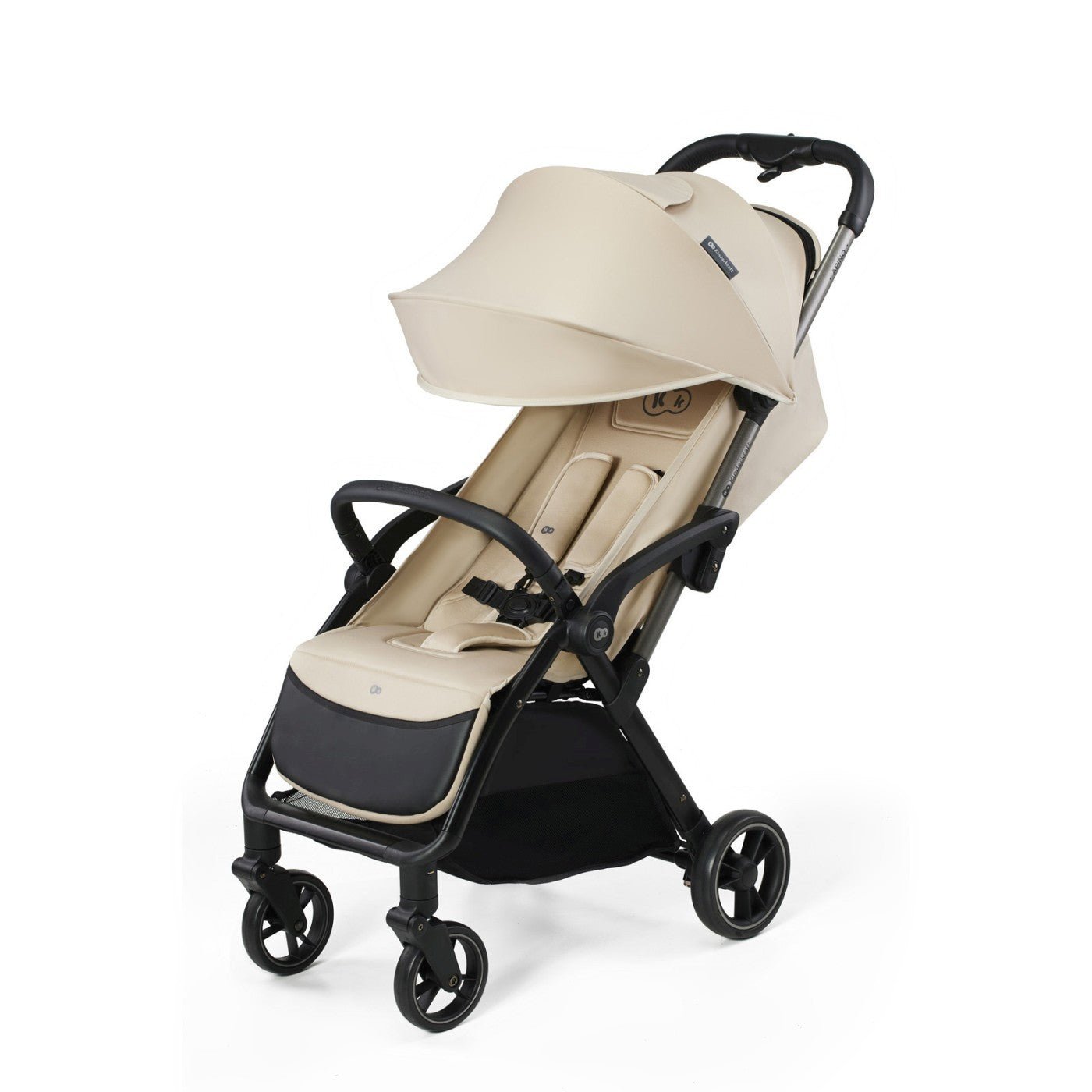 Carucior sport Kinderkraft apino, 0 - 22 kg, dune beige - Publisol.ro