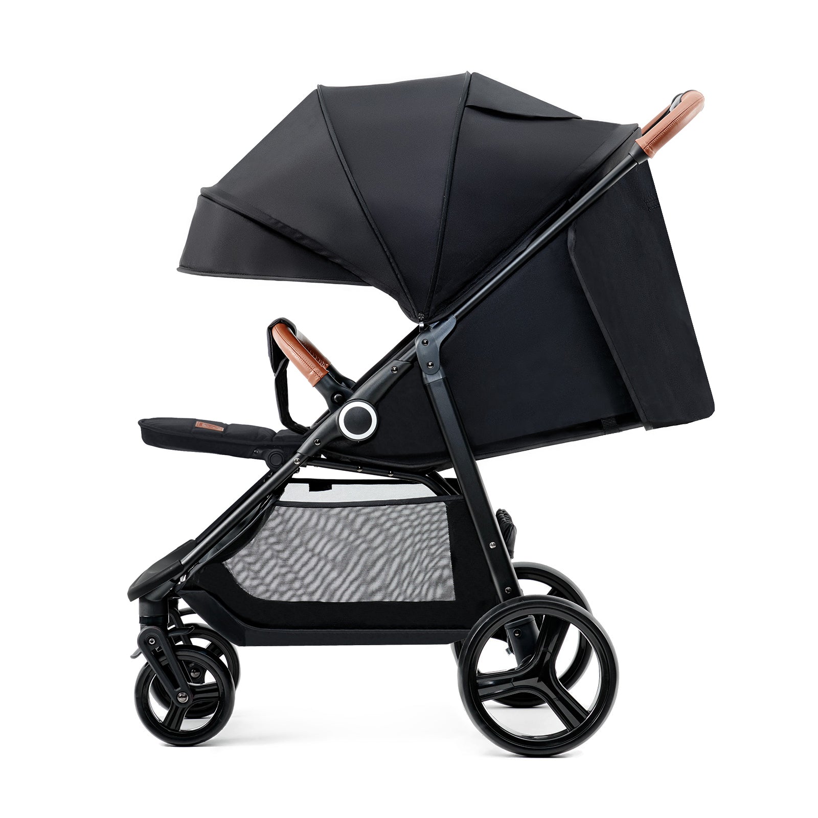 Carucior sport Kinderkraft grande plus, black - Publisol.ro