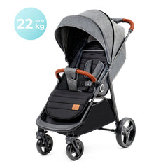 Carucior sport Kinderkraft grande plus, grey - Publisol.ro