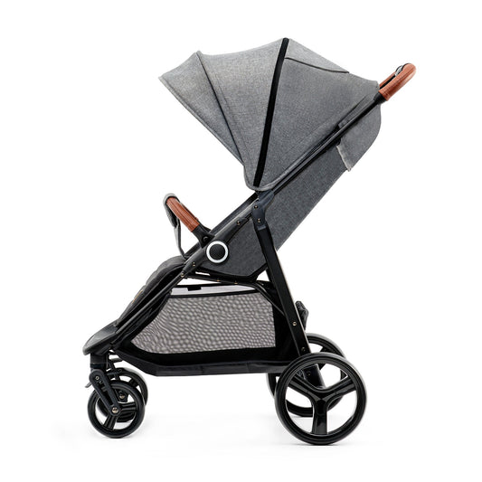 Carucior sport Kinderkraft grande plus, grey - Publisol.ro