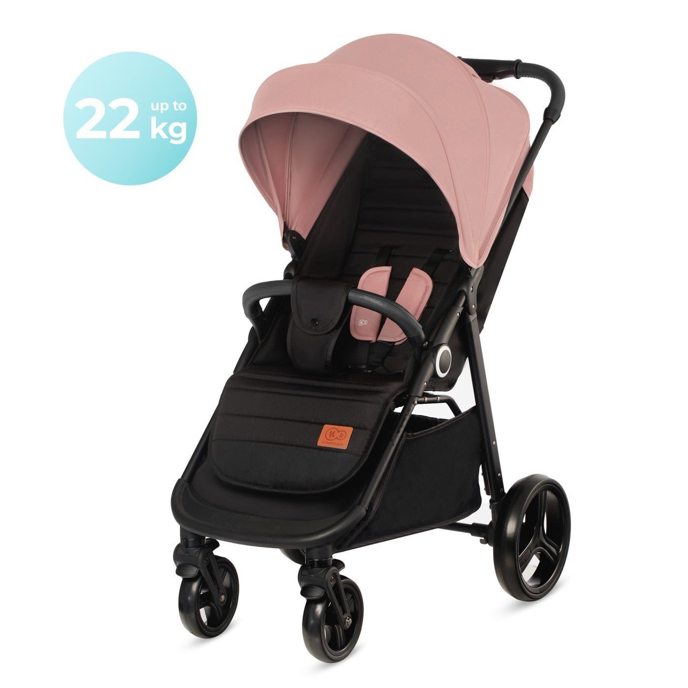 Carucior sport Kinderkraft grande plus, pink - Publisol.ro