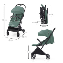 Carucior sport Kinderkraft indy2, sea green - Publisol.ro