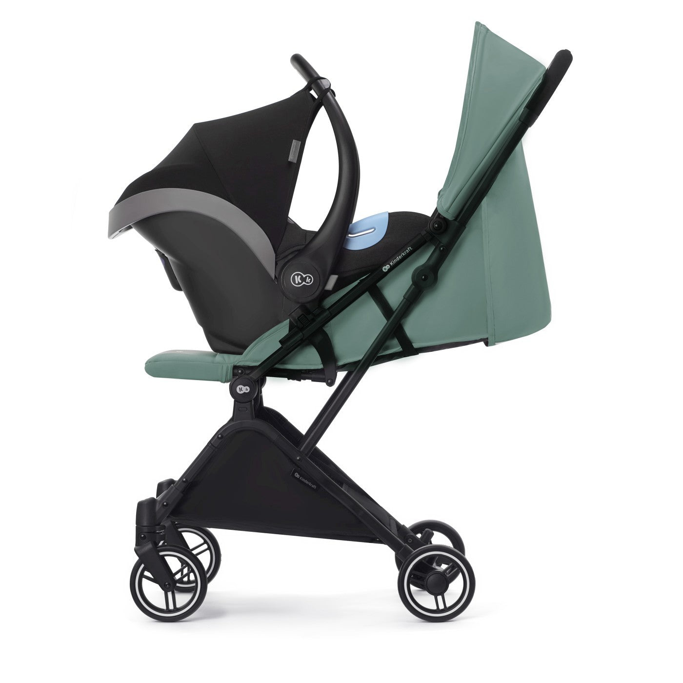 Carucior sport Kinderkraft indy2, sea green - Publisol.ro