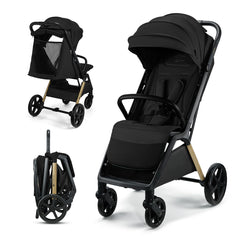 Carucior sport Kinderkraft loom, 0 - 22 kg, ink black - Publisol.ro