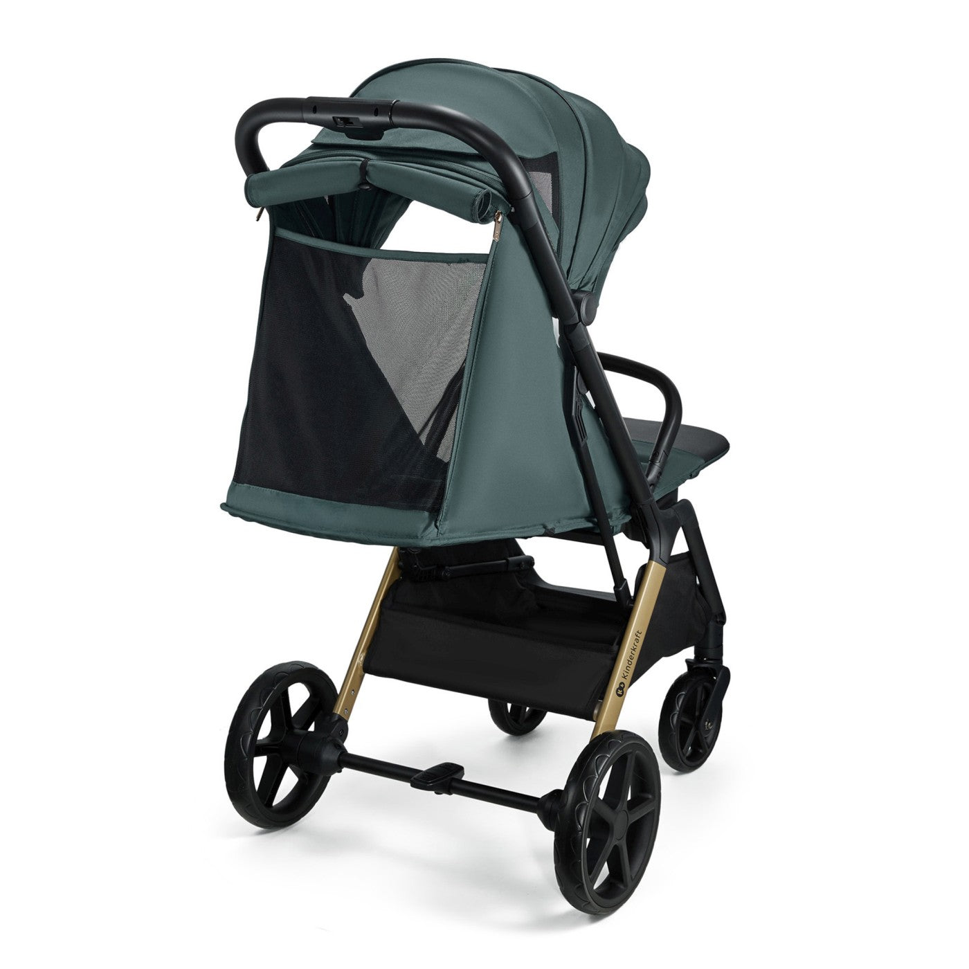 Carucior sport Kinderkraft loom, 0 - 22 kg, jade green - Publisol.ro