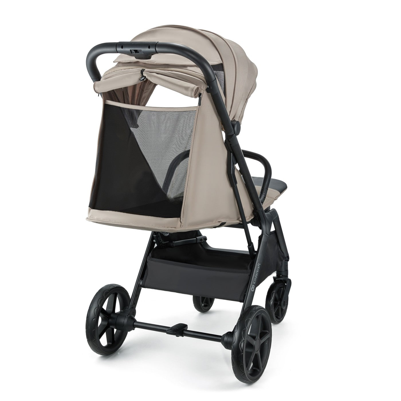 Carucior sport Kinderkraft loom, 0 - 22 kg, linen beige - Publisol.ro