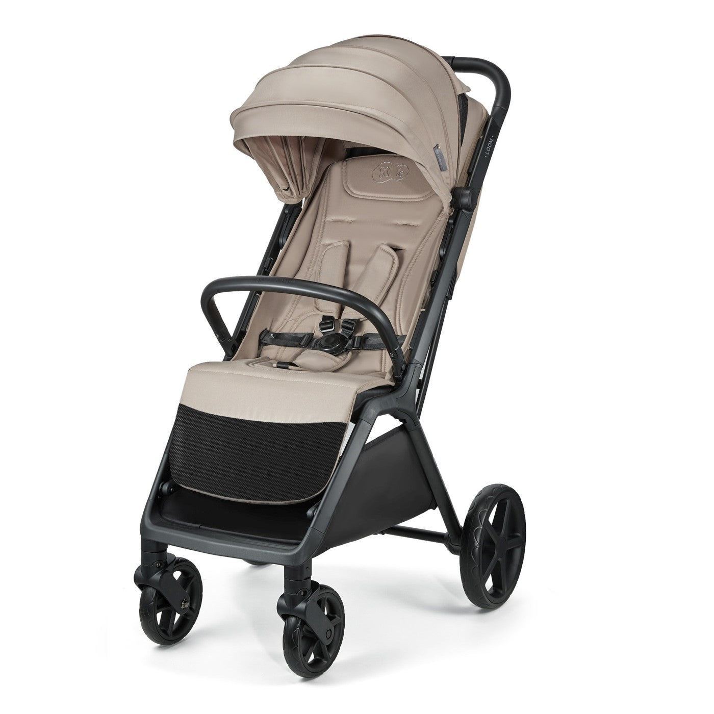 Carucior sport Kinderkraft loom, 0 - 22 kg, linen beige - Publisol.ro