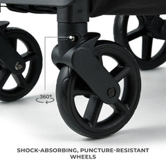 Carucior sport Kinderkraft loom, 0 - 22 kg, linen beige - Publisol.ro