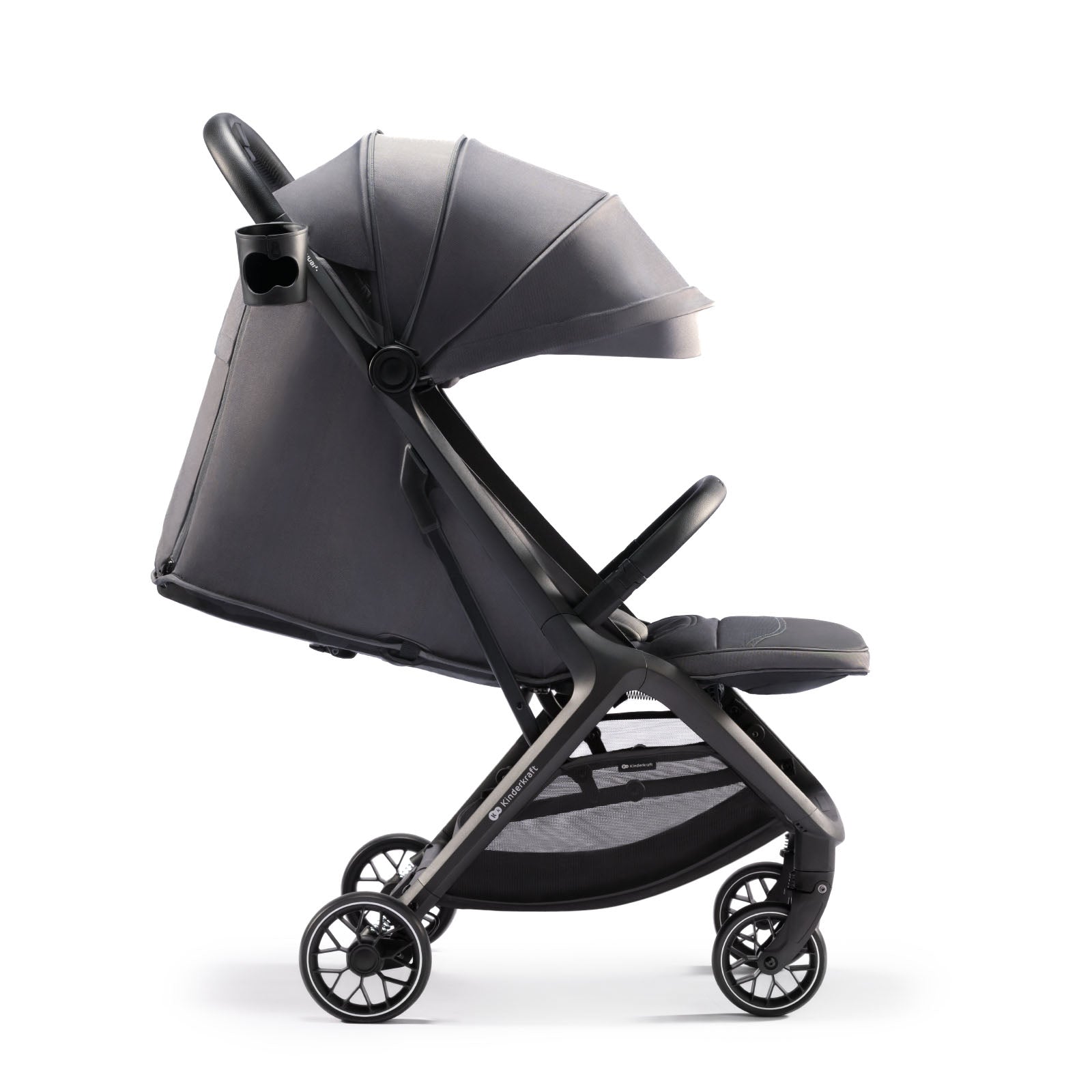 Carucior sport Kinderkraft nubi 2, cloudy grey - Publisol.ro