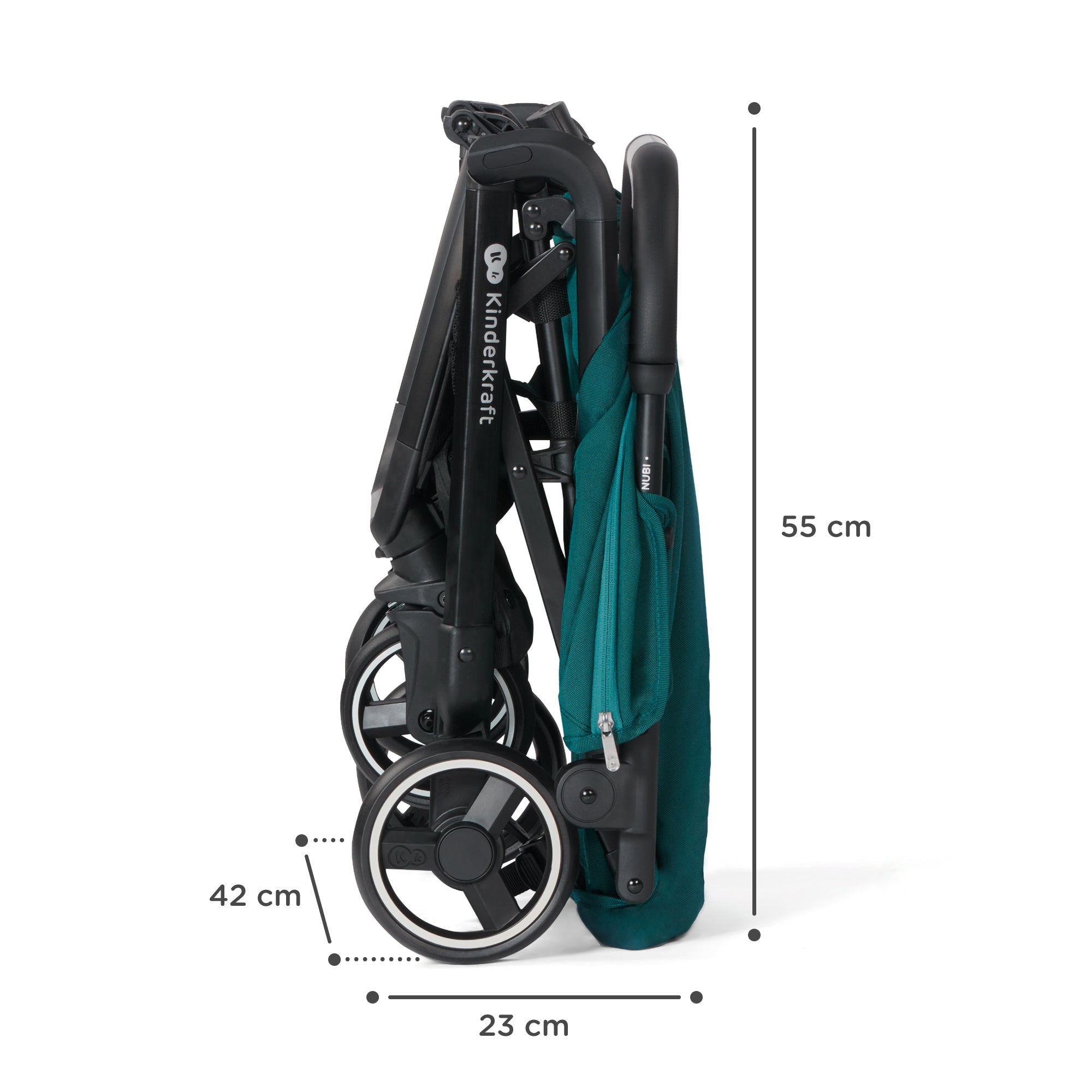 Carucior sport Kinderkraft nubi, nature vibe - Publisol.ro