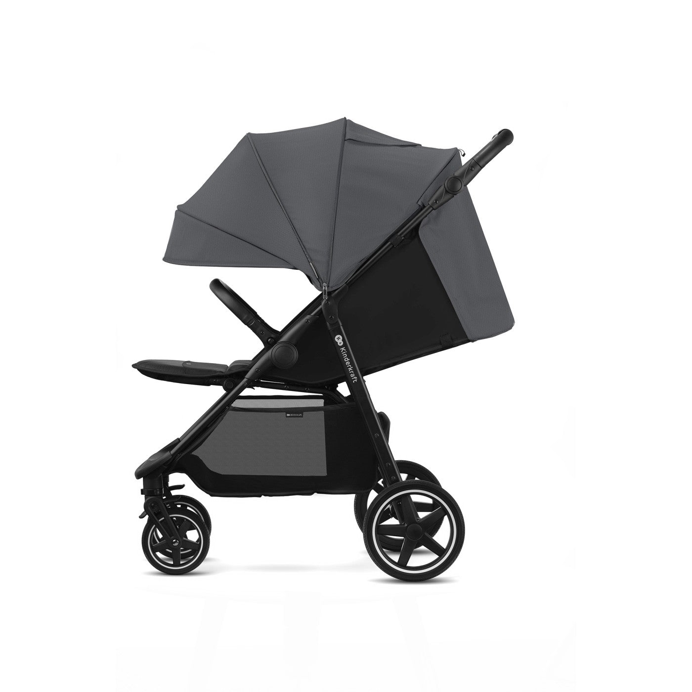 Carucior sport Kinderkraft route, platinum grey - Publisol.ro