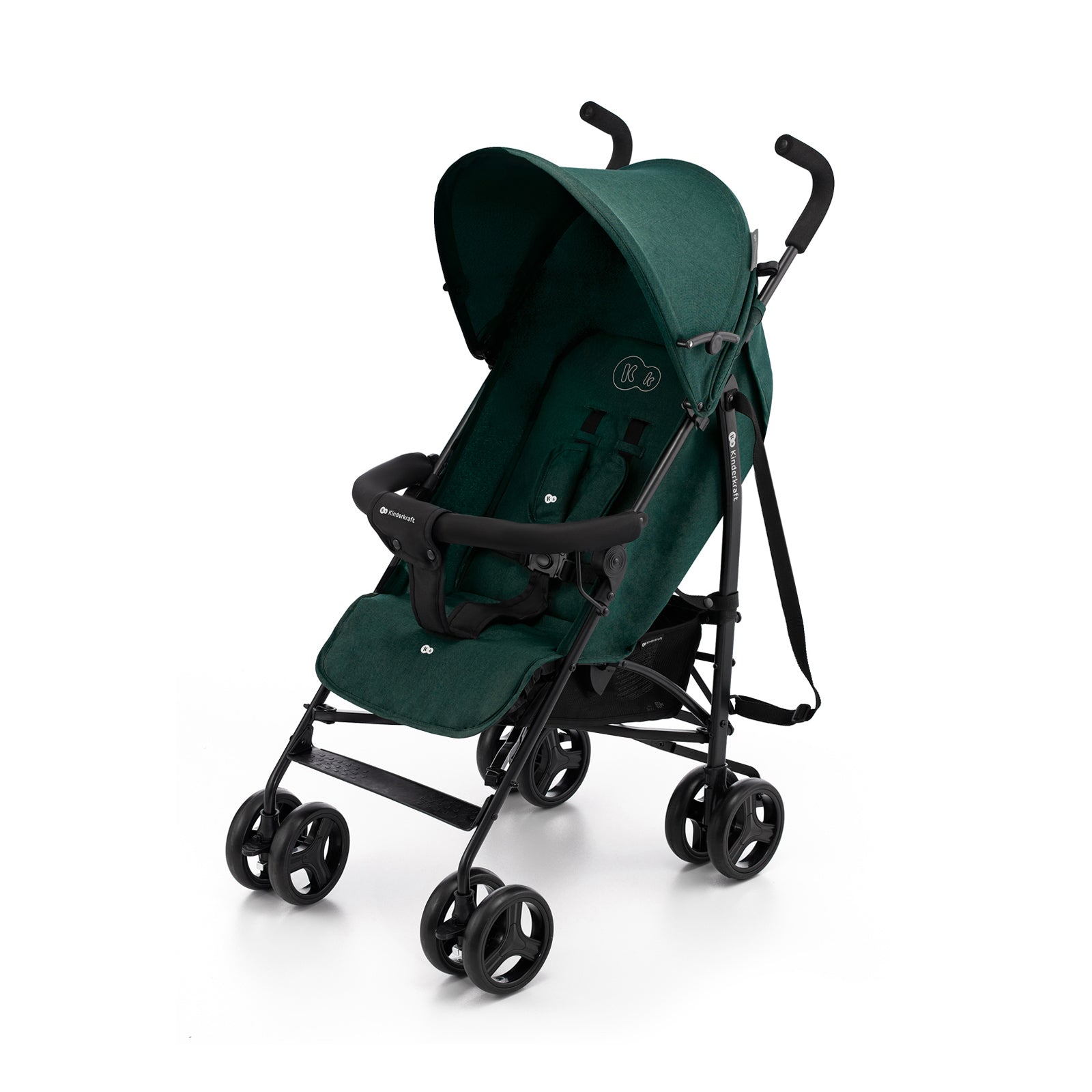 Carucior sport Kinderkraft tik, tip umbrela, green forest - Publisol.ro