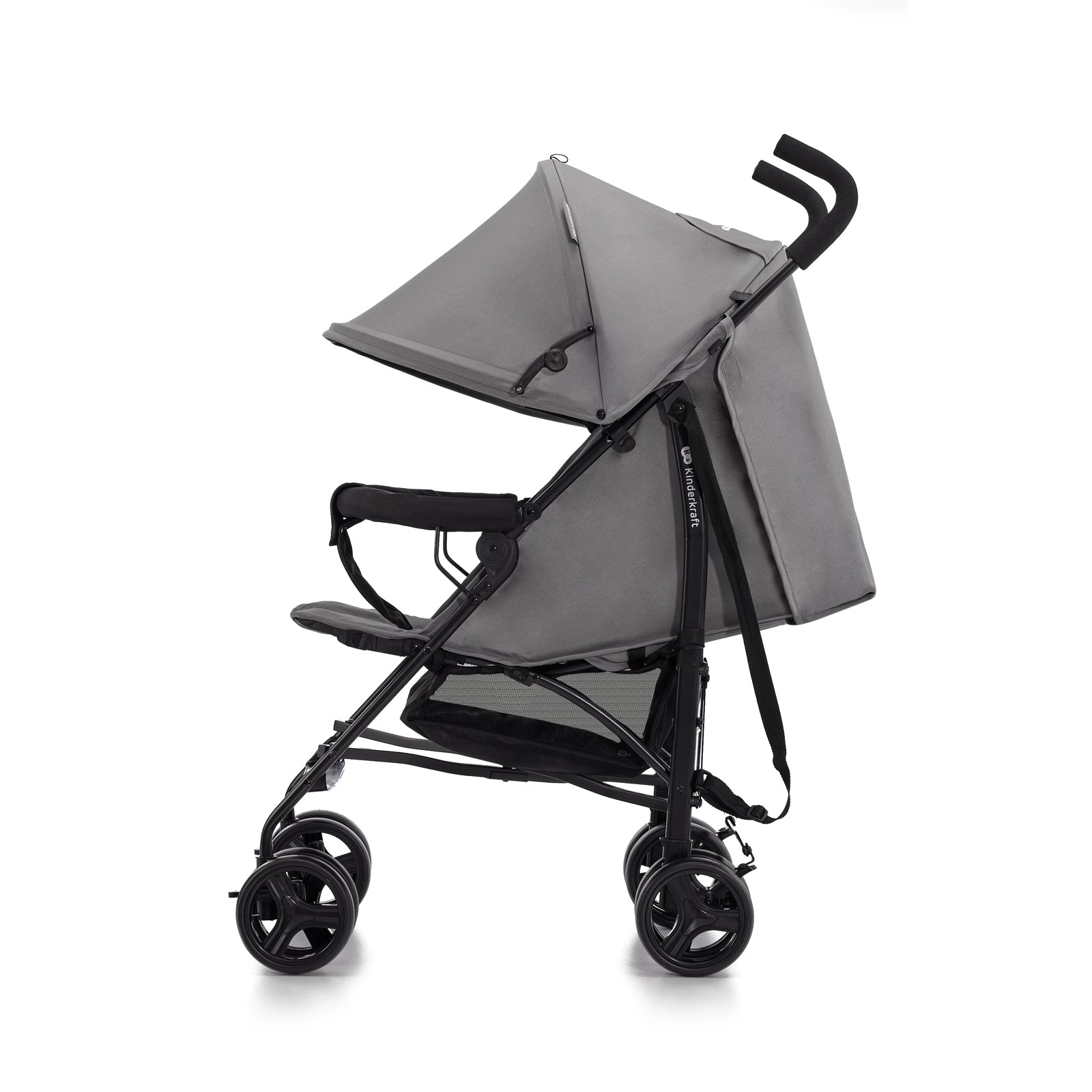 Carucior sport Kinderkraft tik, tip umbrela, stone grey - Publisol.ro