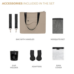 Carucior sport Kinderkraft yoxi, beige - Publisol.ro