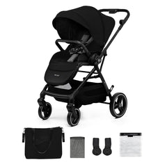 Carucior sport Kinderkraft yoxi, black - Publisol.ro