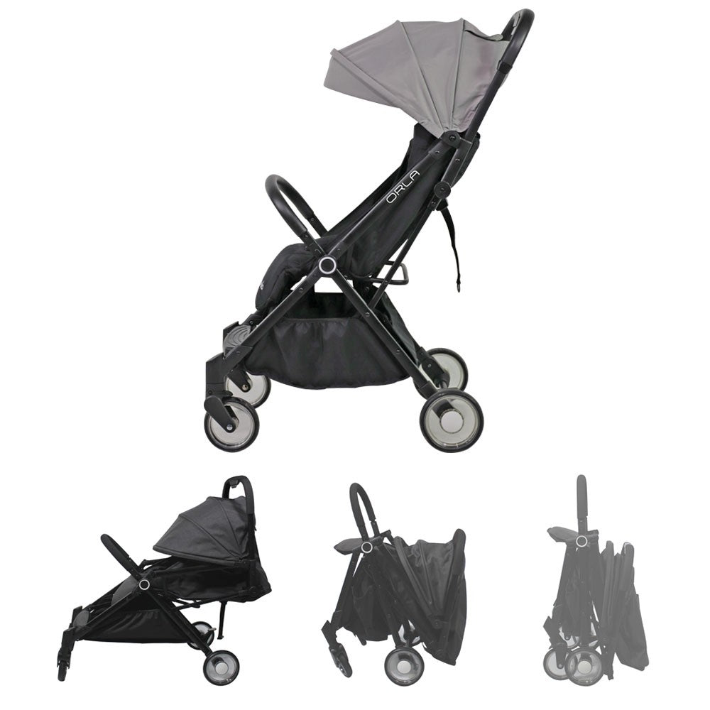 Carucior sport Nania, orla, grey/black - Publisol.ro