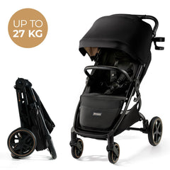Carucior sport, ultra compact mitzy, 0 - 22 kg, black ink - Publisol.ro