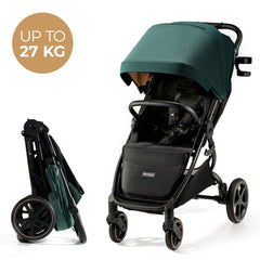 Carucior sport, ultra compact mitzy, 0 - 22 kg, jade green - Publisol.ro