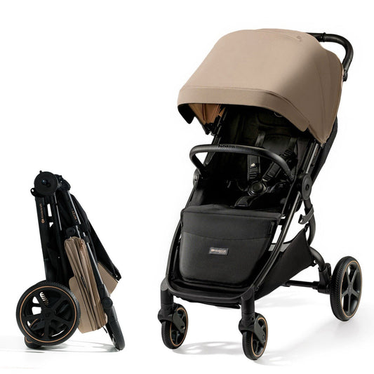 Carucior sport, ultra compact mitzy, 0 - 22 kg, linen beige - Publisol.ro