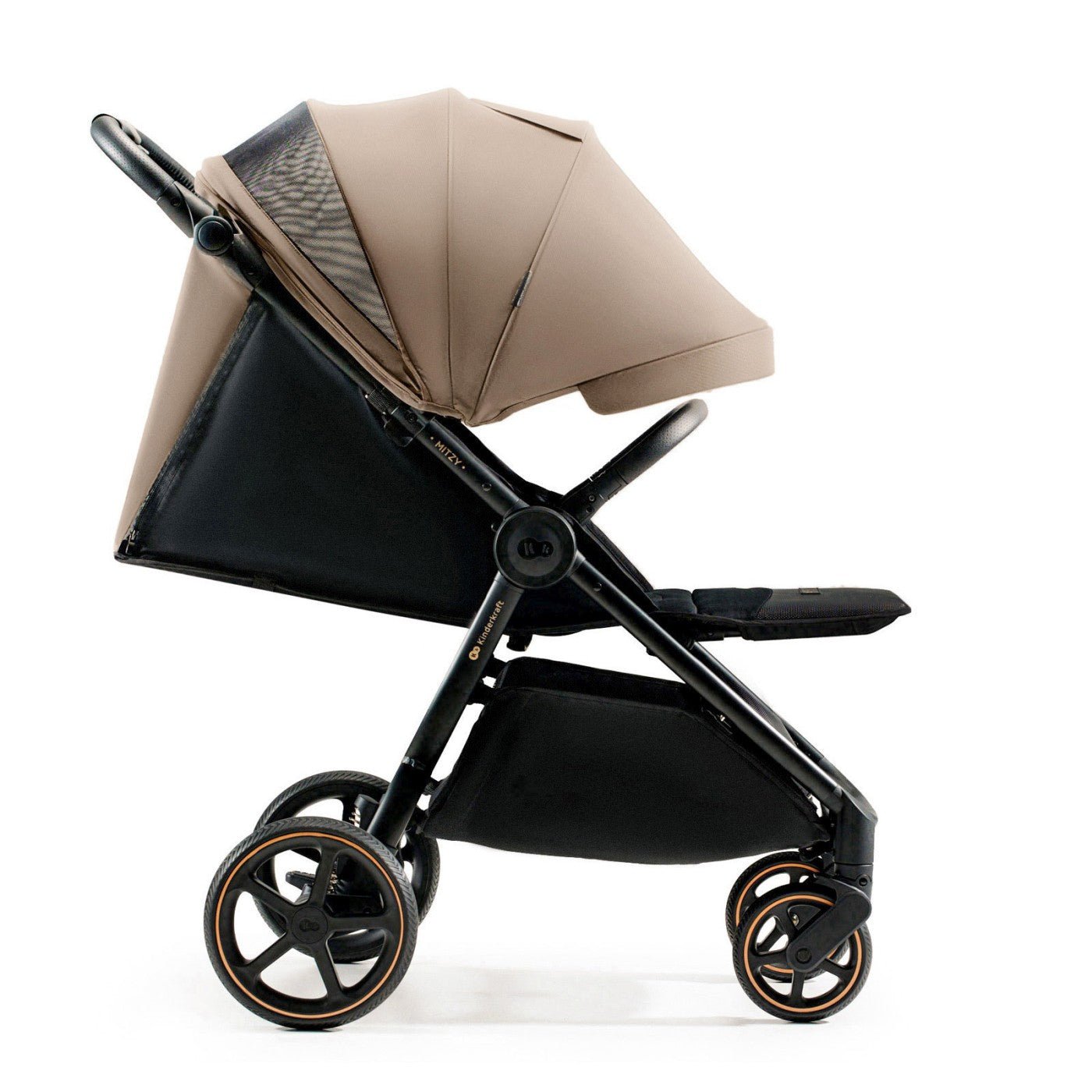 Carucior sport, ultra compact mitzy, 0 - 22 kg, linen beige - Publisol.ro