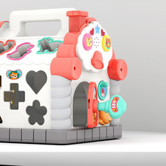 Casuta educativa a animalutelor cu sunete si lumini - Publisol.ro