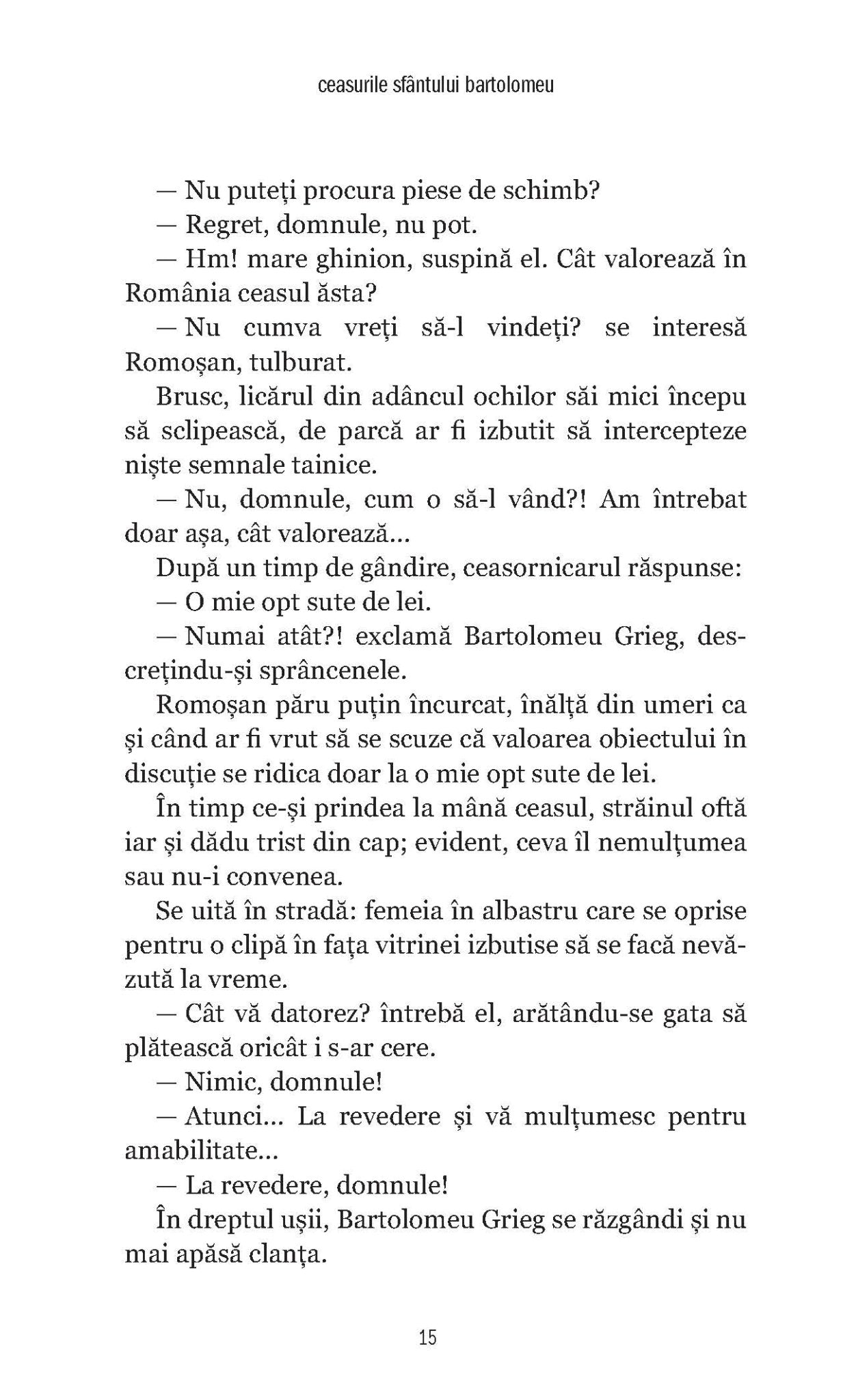 Ceasurile Sfantului Bartolomeu; Temerarul - Ed. digitala - Publisol.ro