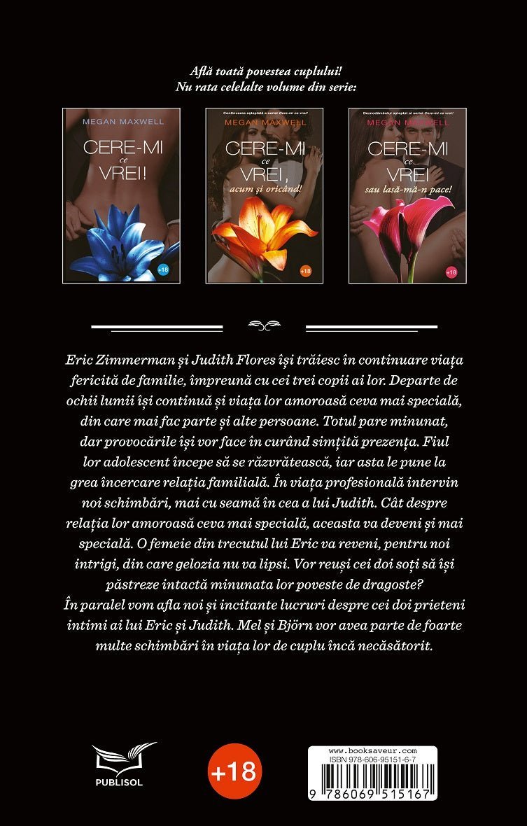 Cere-mi ce vrei si iti voi da ! de Megan Maxwell - Ed. digitala - PDF - Publisol.ro