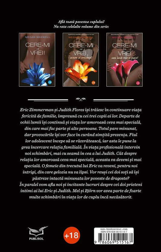 Cere-mi ce vrei si iti voi da ! de Megan Maxwell - Ed. digitala - PDF - Publisol.ro