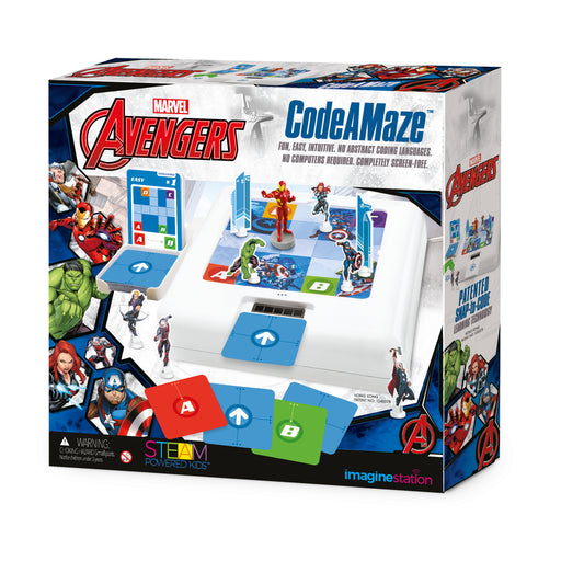 Code A Maze Avengers - joc educativ de programare - Imagine Station