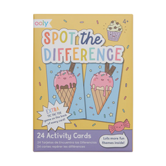 Colectie 24 de carduri cu jocuri si activitati - Observa Diferenta - Ooly