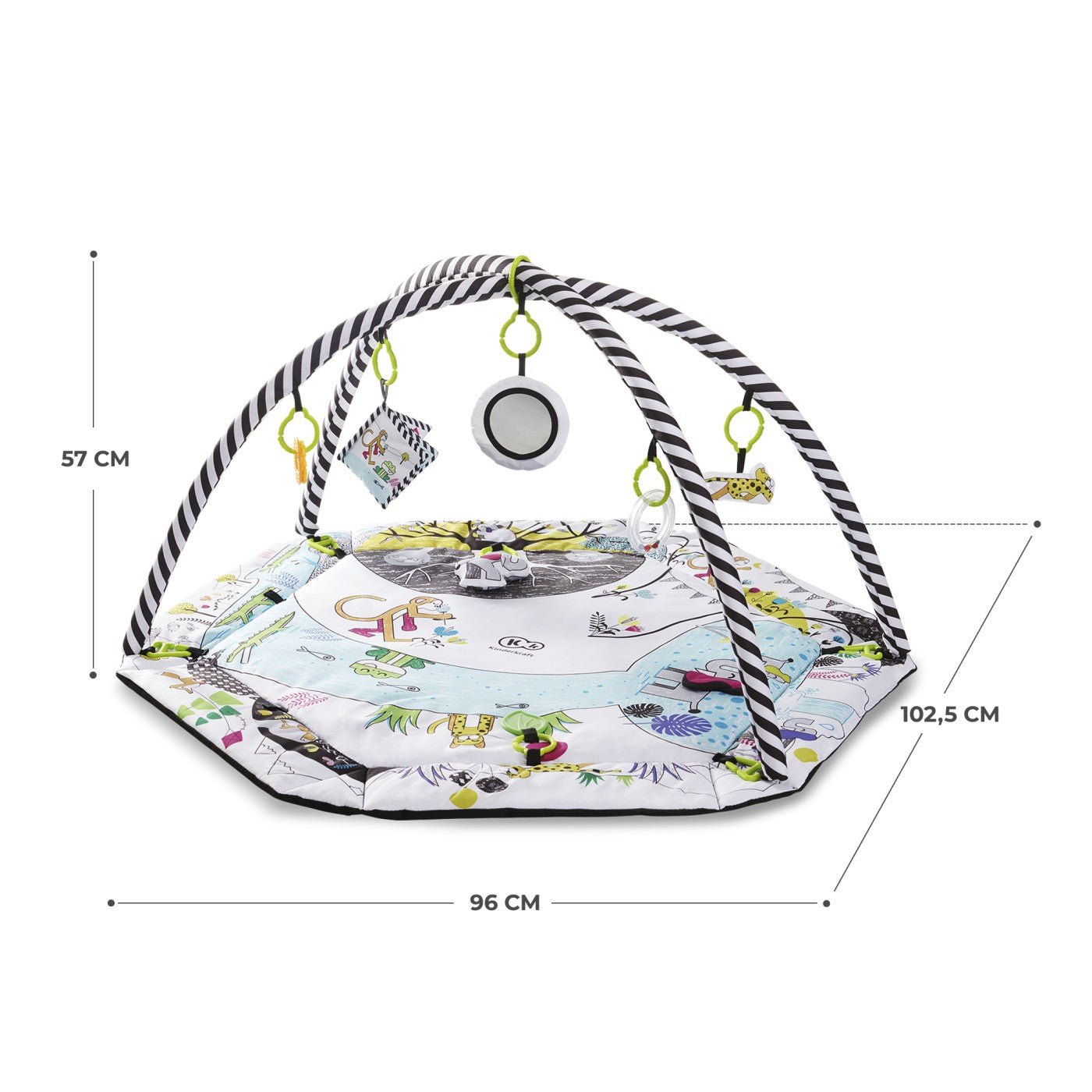 Covoras educational Kinderkraft smartplay - Publisol.ro