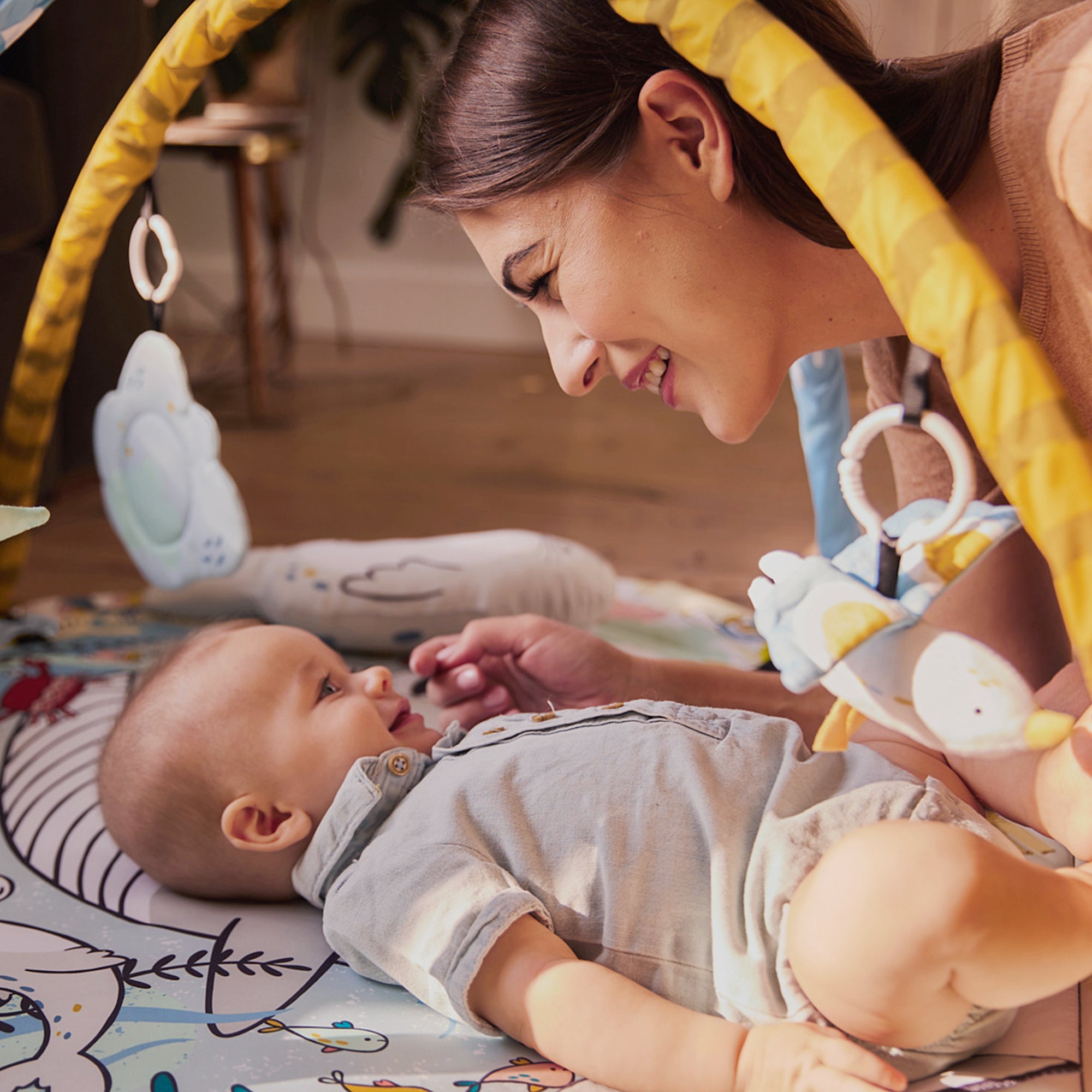 Covoras educational Kinderkraft smartplay sea - Publisol.ro