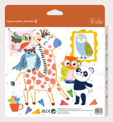 Creioane cerate Bufnite, Haku Yoka, 12 culori - Avenir