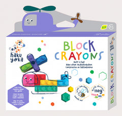 Creioane cerate interconectabile Block Crayons - Elicopter, Haku Yoka - Avenir