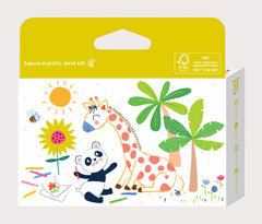 Creioane cerate spiralate Haku Yoka, 24 culori - Avenir