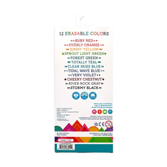Creioane colorate care se sterg, set de 12, Un - Mistake - Ables! - Ooly - Publisol.ro