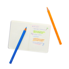 Creioane Colorate Neon Jumbo Brights - set de 6 - Ooly