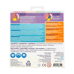 Creioane colorate pentru par Hair Doodlers - set de 6 - Ooly - Publisol.ro