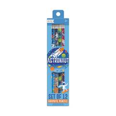 Creioane grafit HB Astronaut - Set de 12 - Ooly - Publisol.ro