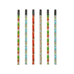 Creioane grafit HB Comic Attack - Set de 12 - Ooly - Publisol.ro