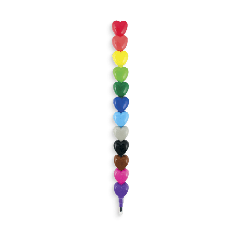 Creioane intercalate Heart to Heart - Ooly - Publisol.ro