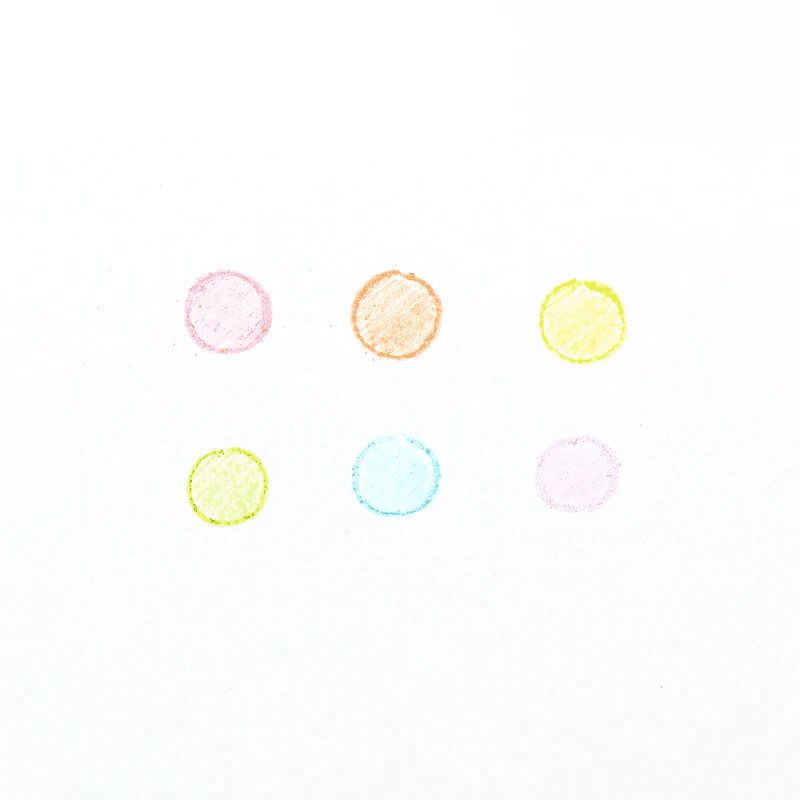 Creioane intercalate si radiera parfumata Rainbow Scoops - Ooly - Publisol.ro