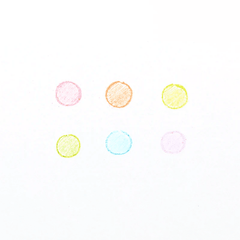 Creioane intercalate si radiera parfumata Rainbow Scoops - Ooly - Publisol.ro