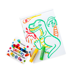 Creioane tempera solida Chunkies, 6 bucati - Ooly - Publisol.ro