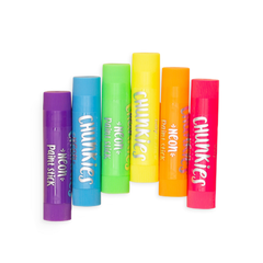 Creioane tempera solida Chunkies culori neon, 6 bucati - Ooly
