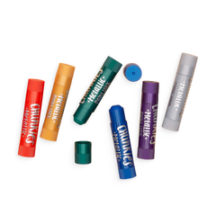 Creioane tempera solida Chunkies culori metalice, 6 bucati - Ooly - Publisol.ro